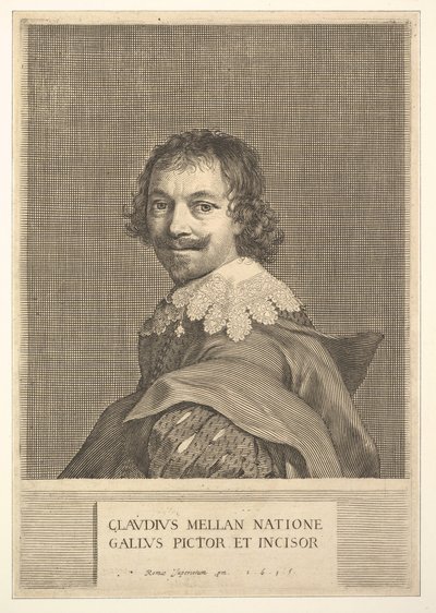 Self Portrait, 1635 by Claude Mellan