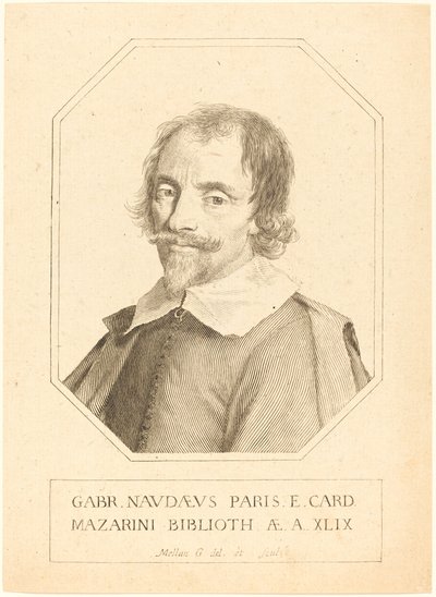 Gabriel Naude by Claude Mellan