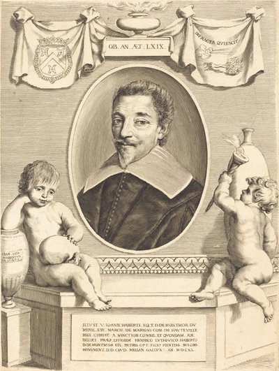 Jean Habert de Monturor by Claude Mellan