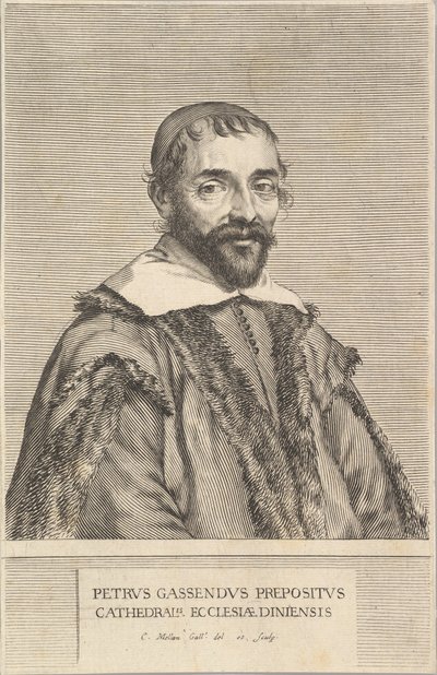 Pierre Gassendi, ca. 1637 or 1638 by Claude Mellan