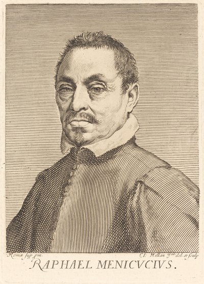 Raffaello Menicucci by Claude Mellan