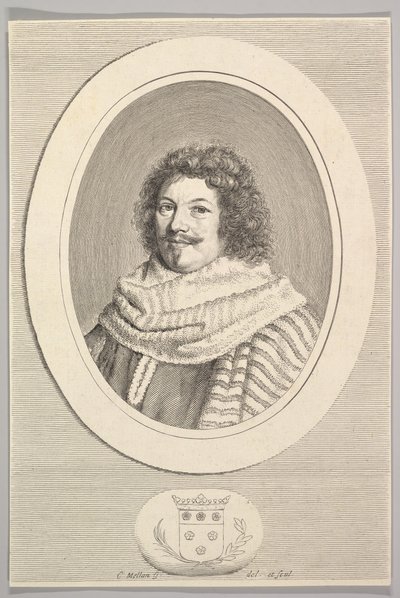 René de Longueil, Marquis de Maisons by Claude Mellan