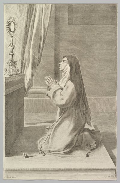 St. Claire by Claude Mellan