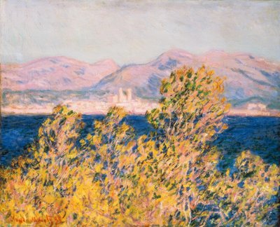 Antibes View from the Cape by Claude Monet