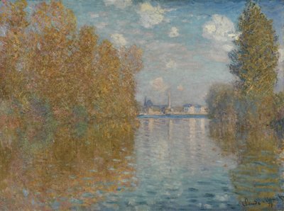 Autumn Effect at Argenteuil by Claude Monet