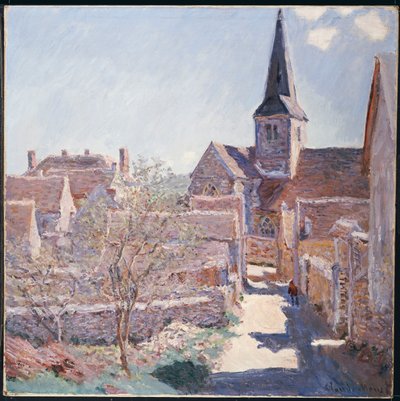 Bennecourt by Claude Monet