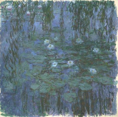 Blue Nympheas by Claude Monet