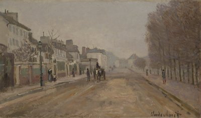Boulevard Héloise, Argenteuil by Claude Monet