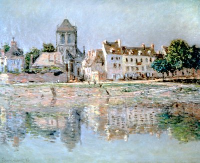 By the River at Vernon by Claude Monet