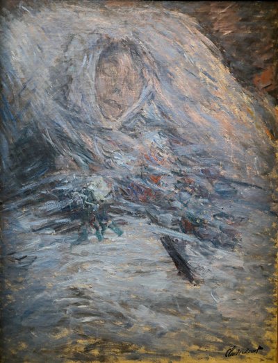 Camille on her deathbed by Claude Monet