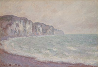 Cliff at Pourville by Claude Monet