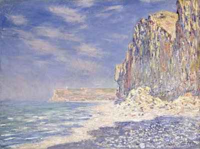 Cliffs near Fecamp by Claude Monet