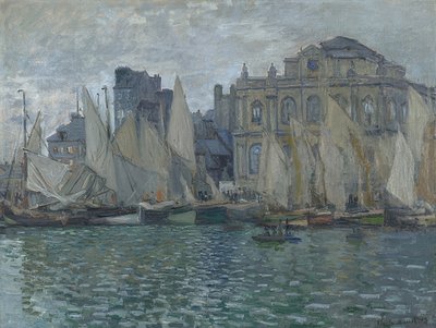 The Museum of Le Havre. 1873 by Claude Monet