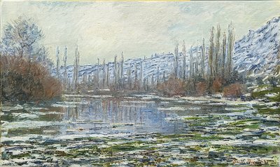 The Thaw in Vétheuil by Claude Monet