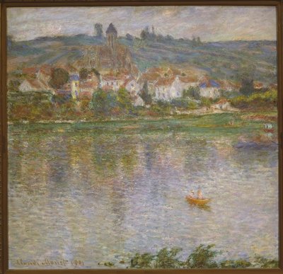 The Town of Vetheuil by Claude Monet