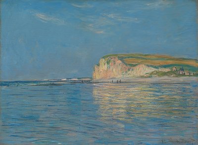 Low Tide at Pourville, near Dieppe. 1882 by Claude Monet