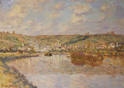 End of the Afternoon, Vetheuil by Claude Monet