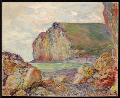 Falaises des Petites-Dalles by Claude Monet