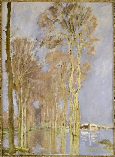 Flood by Claude Monet