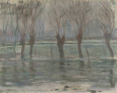Flood Waters, 1896 by Claude Monet