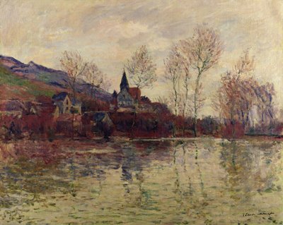 Floods at Giverny, 1886 by Claude Monet