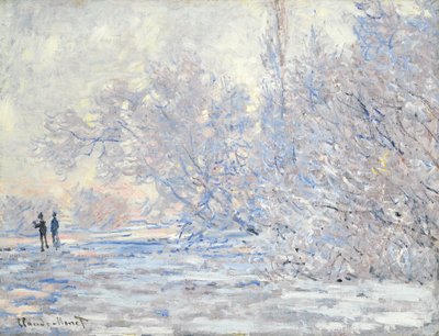 Frost in Giverny, 1885 by Claude Monet