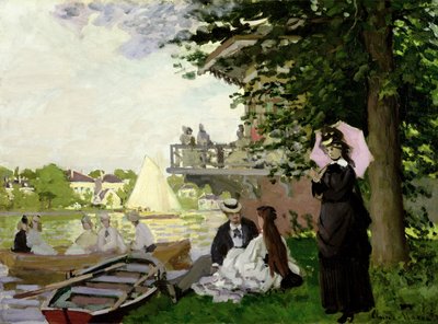 Garden House on the Zaan, Zaandam by Claude Monet