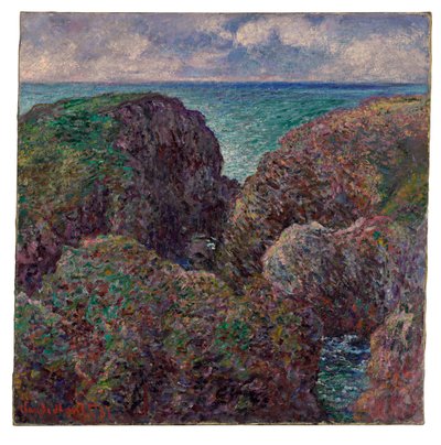 Group of Rocks at Port-Goulphar by Claude Monet