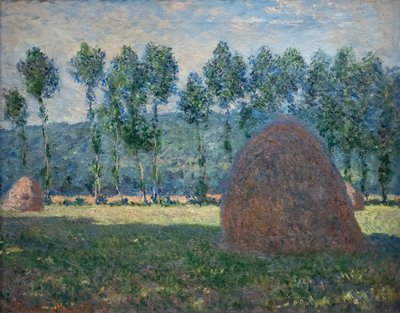 Haystack near Giverny by Claude Monet