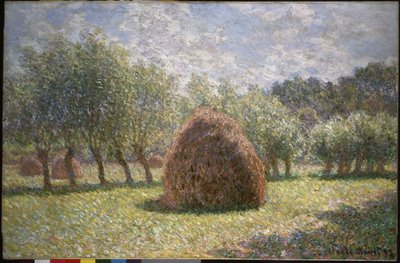 Haystacks at Giverny by Claude Monet
