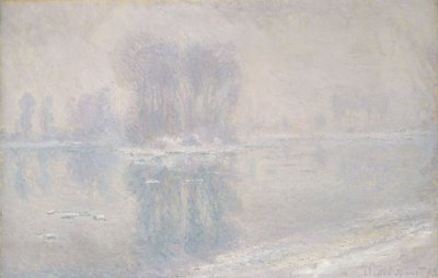 Ice Floes by Claude Monet