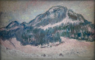 Kolsaas Mountain in Norway by Claude Monet