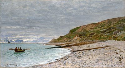 The Pointe de la Hève, Sainte-Adresse, 1864 by Claude Monet