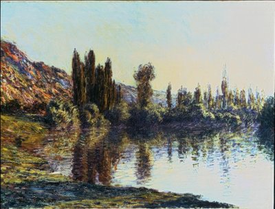 The Seine at Vétheuil by Claude Monet