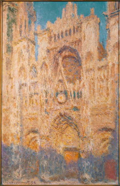 The Cathedral of Rouen by Claude Monet