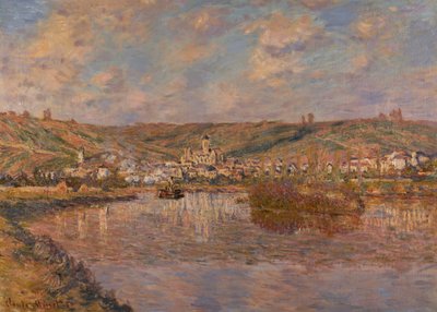 Late Afternoon, Vetheuil by Claude Monet