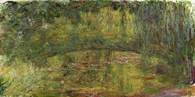 The Japanese Bridge by Claude Monet
