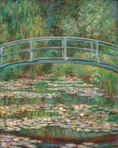 The Water Lily Pond by Claude Monet
