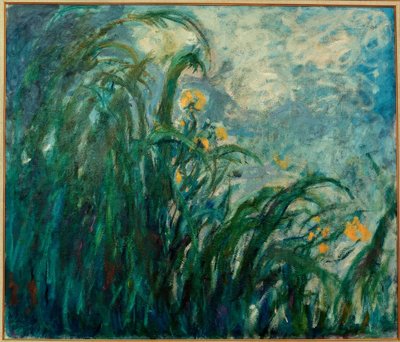 Yellow Irises by Claude Monet