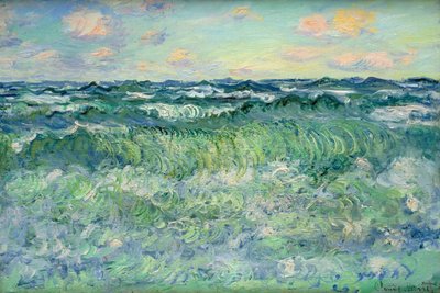Marine, Pourville, 1881 by Claude Monet