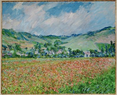 Poppy Field by Claude Monet