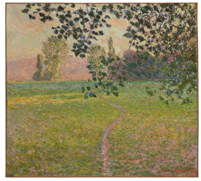 Morning Landscape by Claude Monet