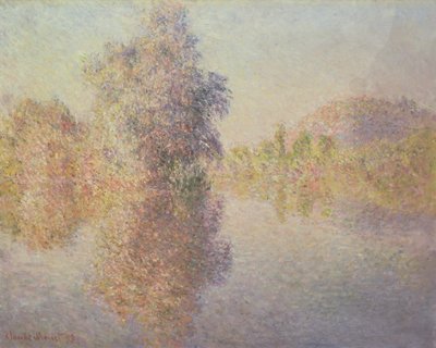 Morning on the Seine at Giverny by Claude Monet