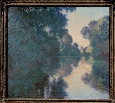 Morning on the Seine near Giverny by Claude Monet