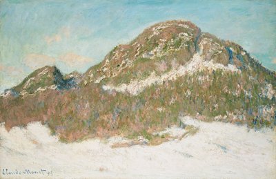 Mount Kolsaas, Sunlight Effect by Claude Monet