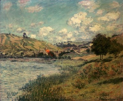 Landscape, Vétheuil by Claude Monet