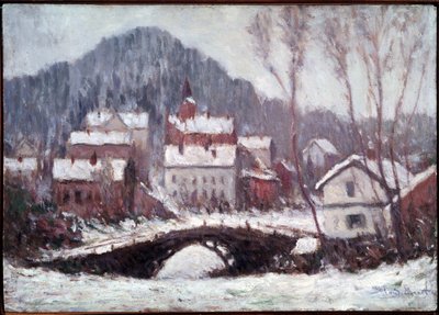Winter Landscape by Claude Monet