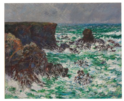 Port-Coton: The Lion by Claude Monet