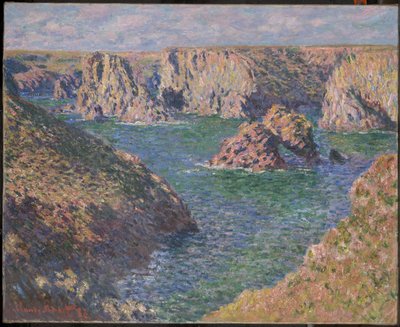 Port-Domois, Belle-Isle by Claude Monet