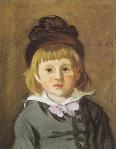 Portrait of Jean Monet by Claude Monet